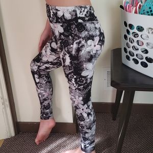 Floral print leggings